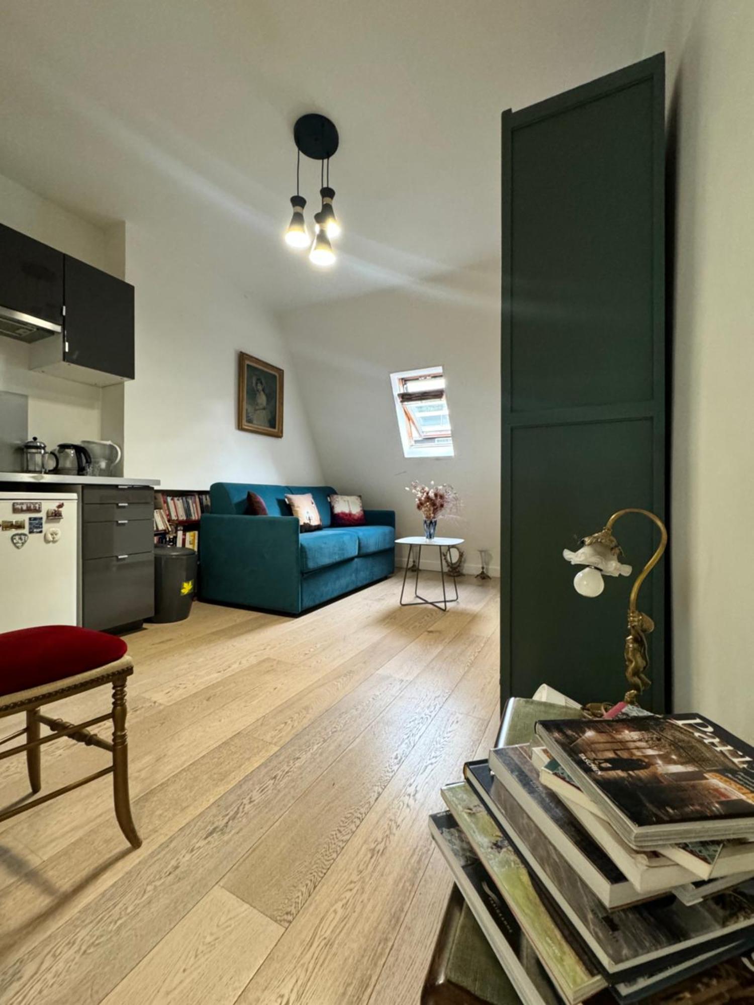 Cosy Studio 5 Minutes Tour Eiffel Paris Bagian luar foto